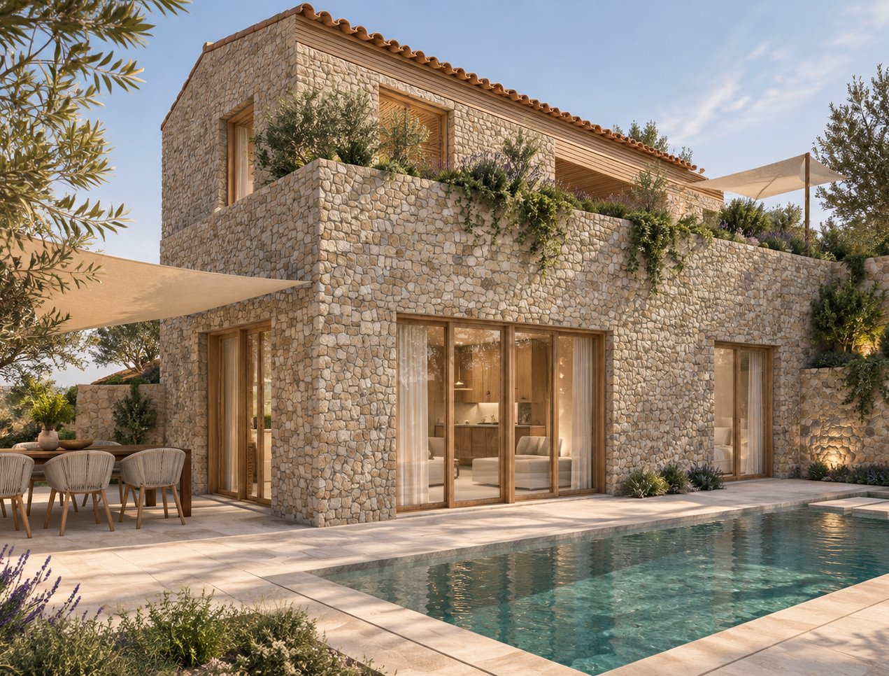 Three Villa Wellness Retreat Complex, Messinia